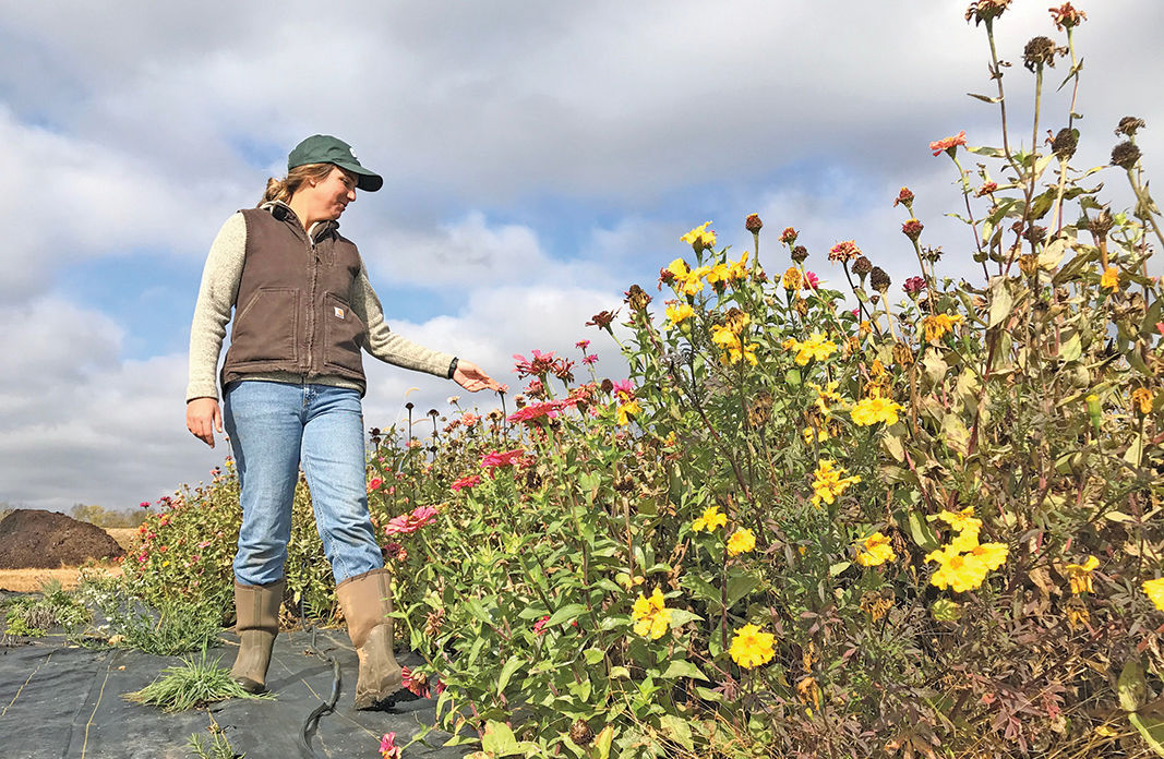 Roundabout Meadows farm woman
